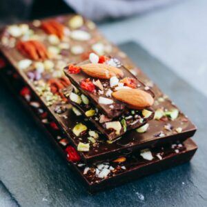 Sugar Free Healthy Chocolate Bites with Dry Fruit & Nuts